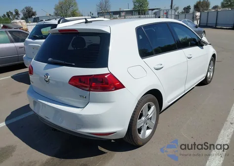 2015 Volkswagen Golf Tdi S 4-Door из США, поврежденный, VIN 3VW2A7AU0FM066325